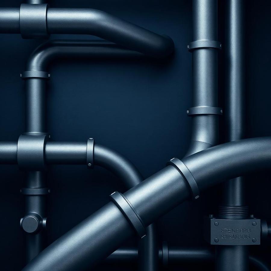 Mechanical pipe systems and industrial fittings